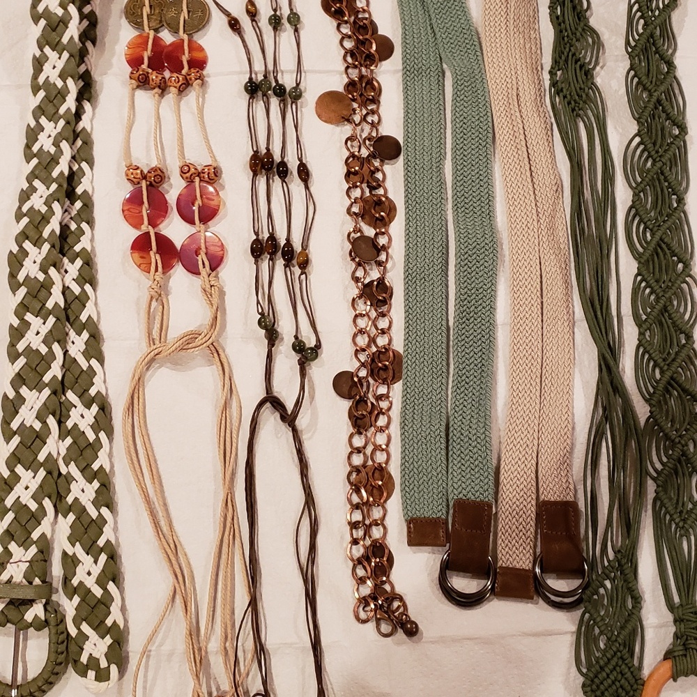 Bundle of Beautiful Belts